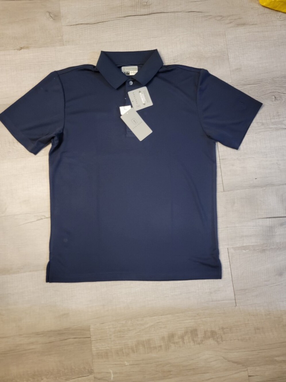 PGA Tour Men's Navy Blue Polo Shirt